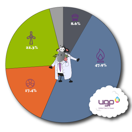United Gas and Power Fuel Mix 2024
